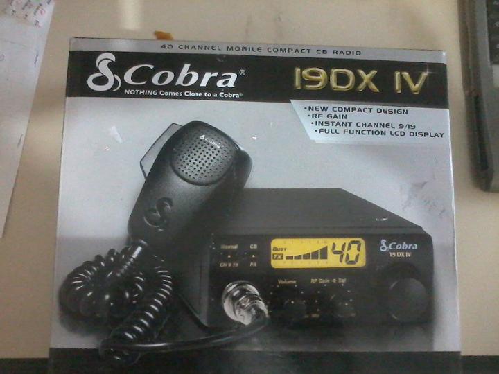Cobra 19DX IV 40 CANAIS NA CAIXA ZERADO — Foto 1