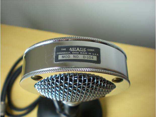 Microfone Vintage ASTATIC D104 (USA) — Foto 2