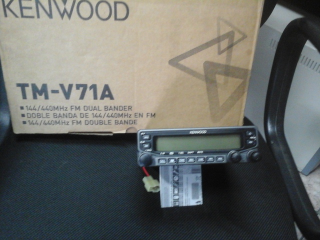 radio kenwood tm-v71A dual novo R1750,00 — Foto 1