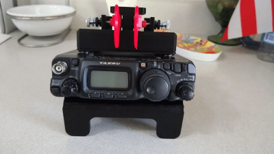Manipulador Telegráfico CW para transceptor + kit com software para Computador. — Miniatura 1