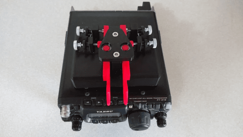 Manipulador Telegráfico CW para transceptor + kit com software para Computador. — Foto 3